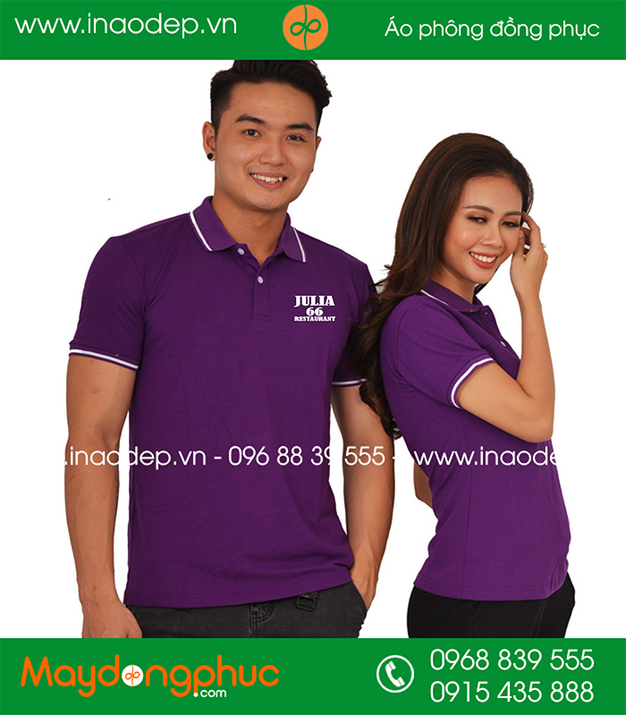May áo phông Nhà hàng Julia 66