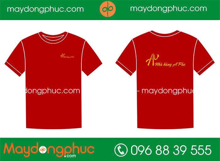May áo phông Nhà hàng A Páo
