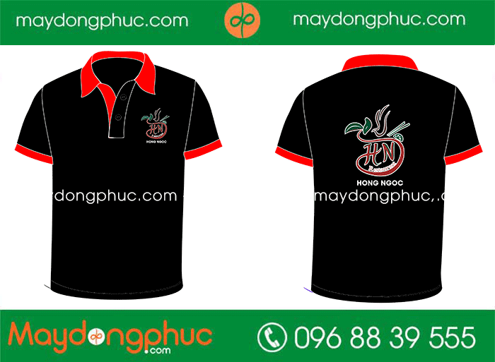 May áo phông Nhà hàng Hồng Ngọc