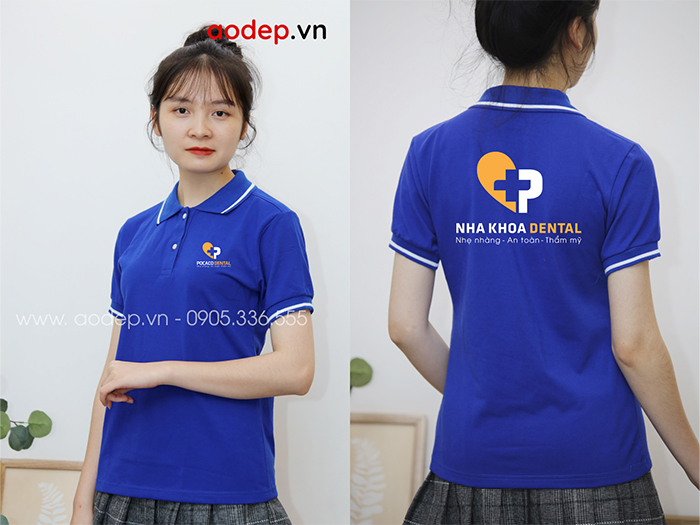 May áo phông Nha khoa Dental