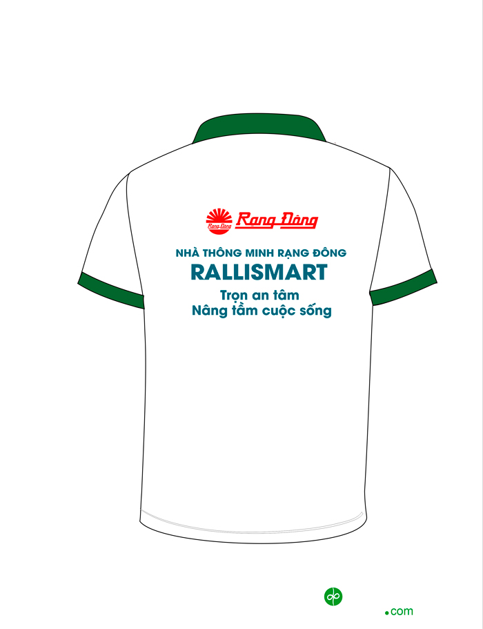May áo phông Nhà thông minh Rạng Đông RalliSmart