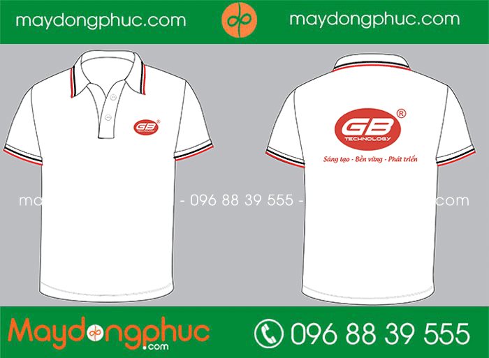 May áo phông polo Công ty công nghệ GB