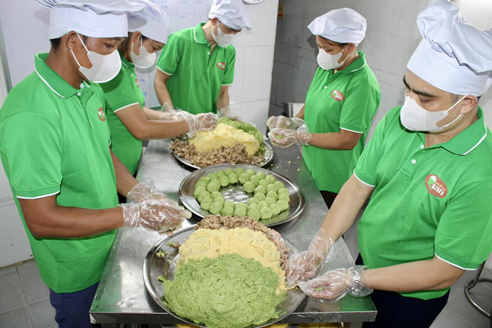 May áo phông Quán Bánh khúc Quân - mẫu 2