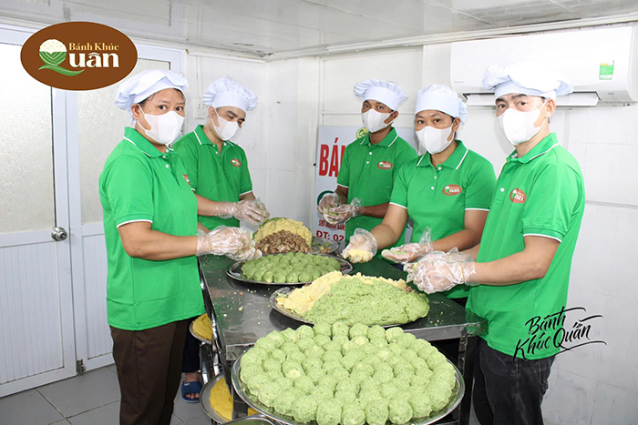 May áo phông Quán Bánh khúc Quân - mẫu 4