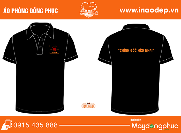 May áo phông Quán Bít tết Hằng Nhi Since 2008