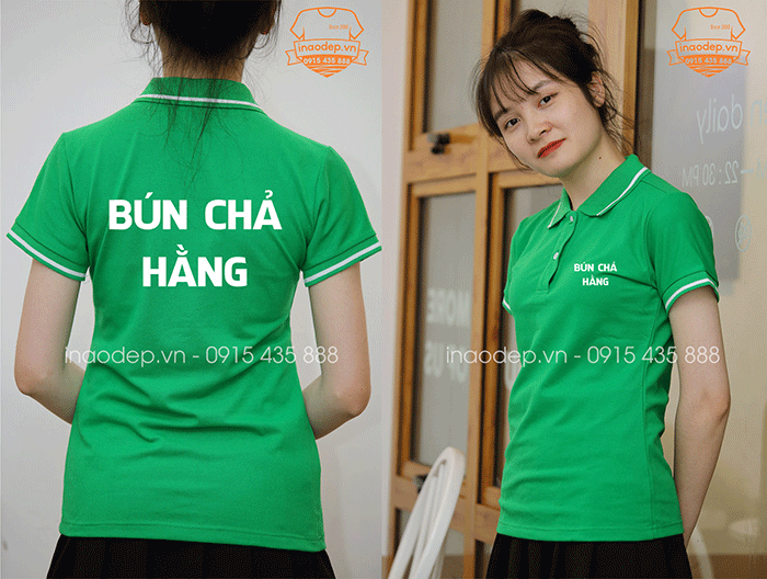 May áo phông Quán Bún Chả Hằng