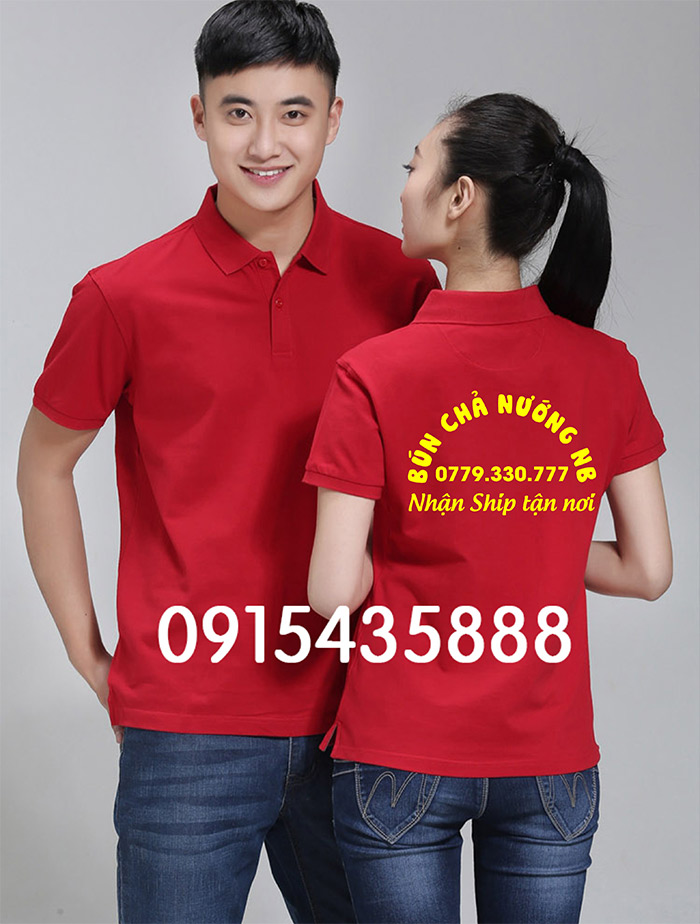 May áo phông Quán bún chả nướng NB