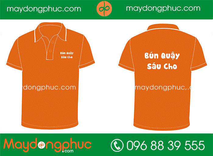May áo phông Quán Bún Quậy Sáu Cho