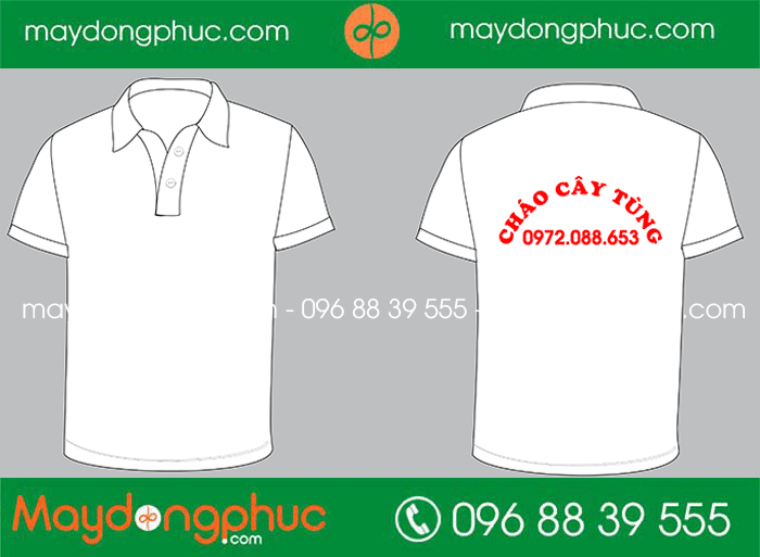 May áo phông Quán cháo cây tùng