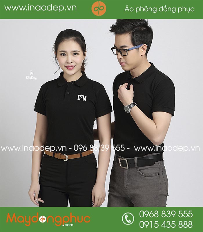 May áo phông Quán CityCafe - mẫu 2