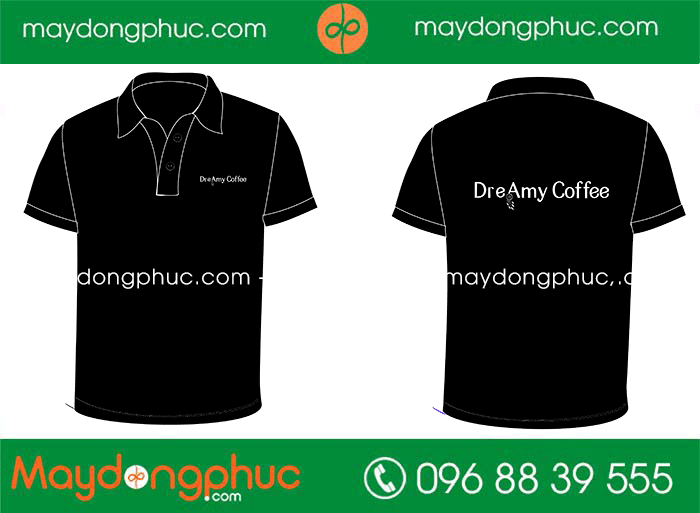May áo phông Quán DreAmy Coffee