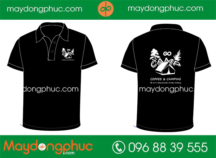 May áo phông Quán Go Camp