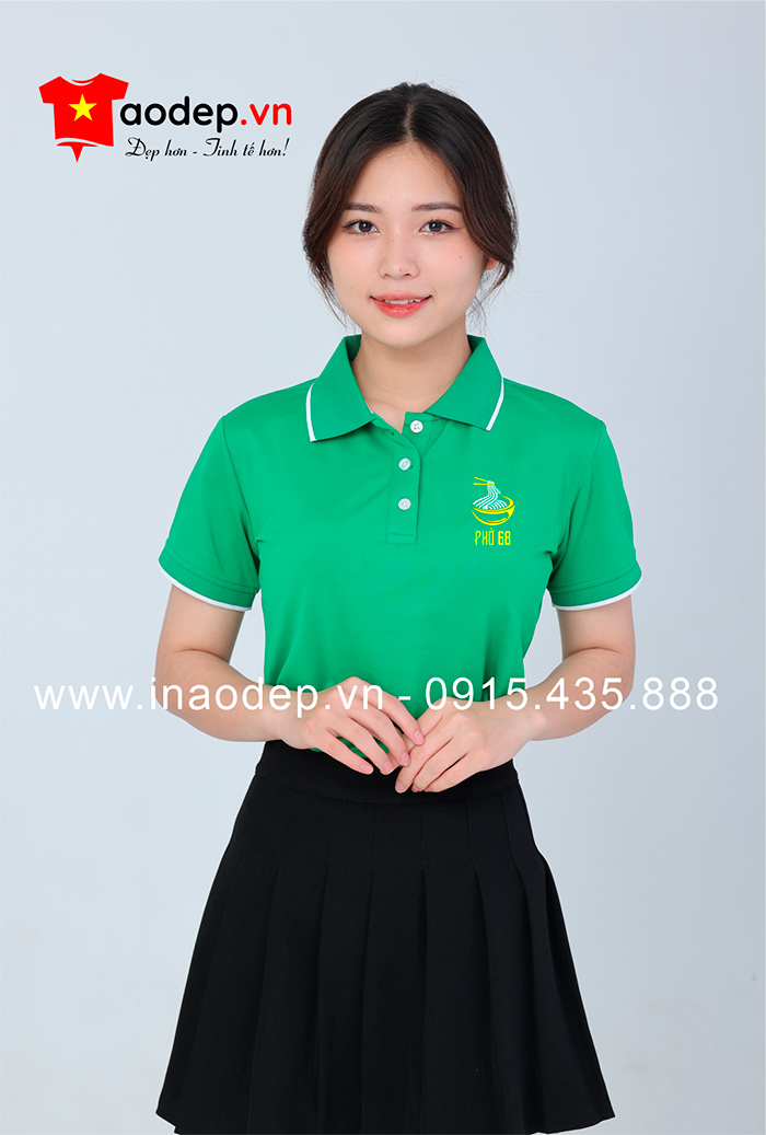 May áo phông Quán Phở 68