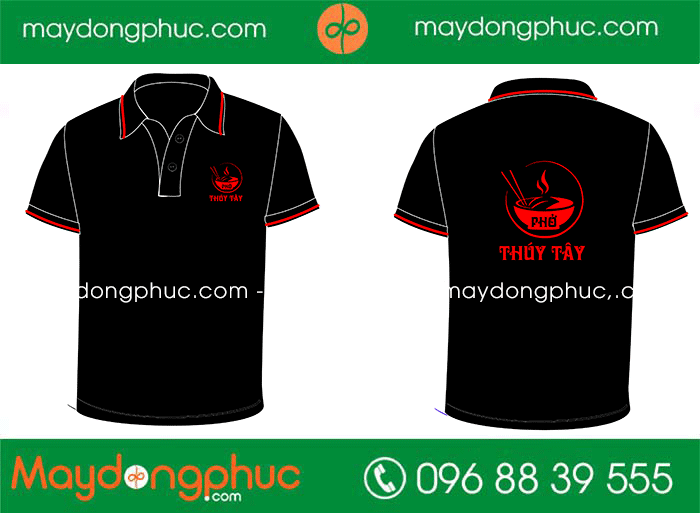 May áo phông Quán phở Thúy Tây
