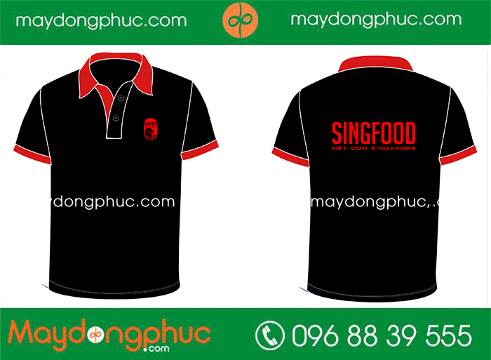 May áo phông Quán Singfood