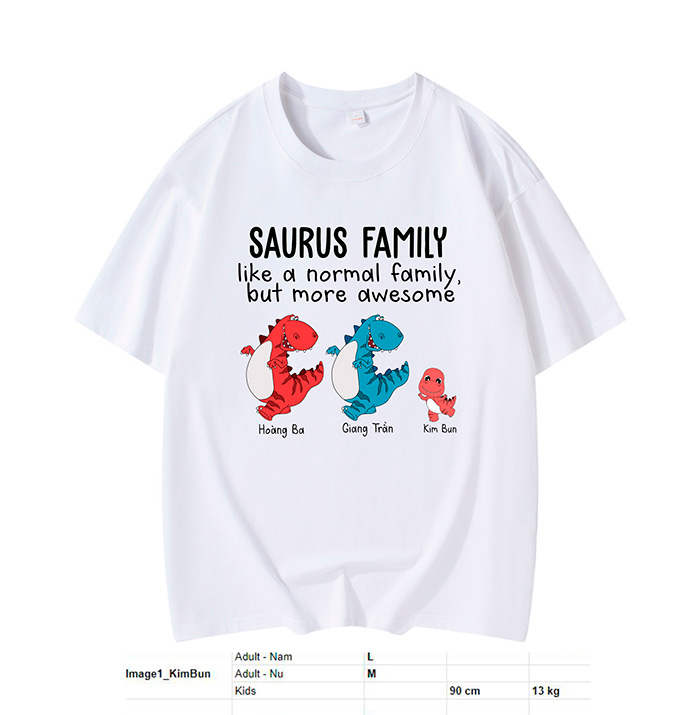 May áo phông Sarus Family