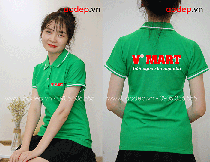 May áo phông Siêu thị V-Mart