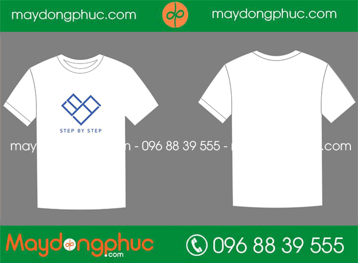 May áo phông Step by Step
