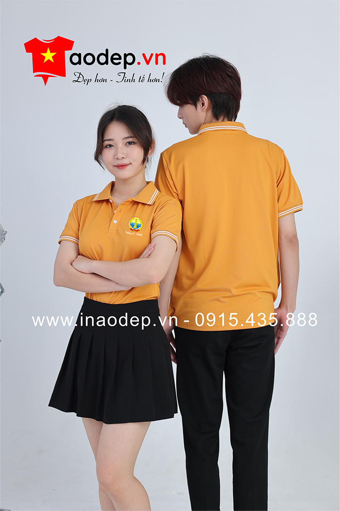 May áo phông đồng phục T3 – 2024