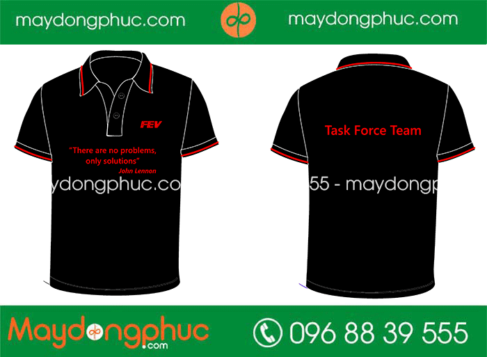 May áo phông Task Force Team