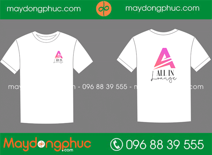 May áo phông Trung tâm All In Lounge