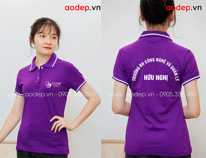 May áo phông Trường ĐH công nghệ và quản lý Hữu Nghị