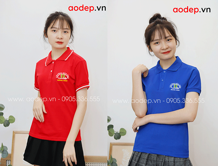 May áo phông Trường mầm non Măng non