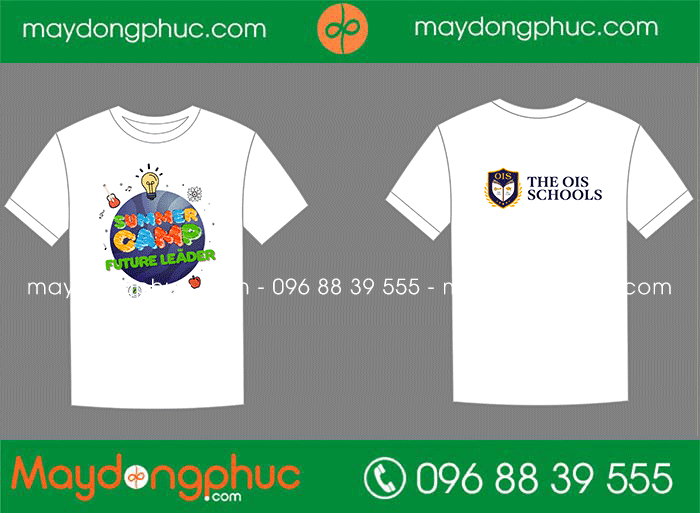 May áo phông Trường The OIS Schools
