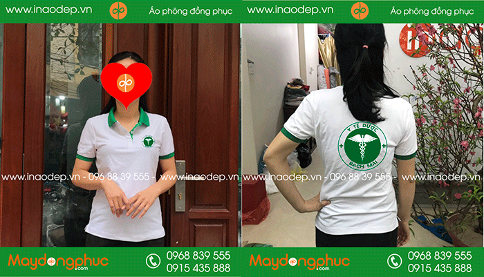 May áo phông Trường Y tế dược Bạch Mai