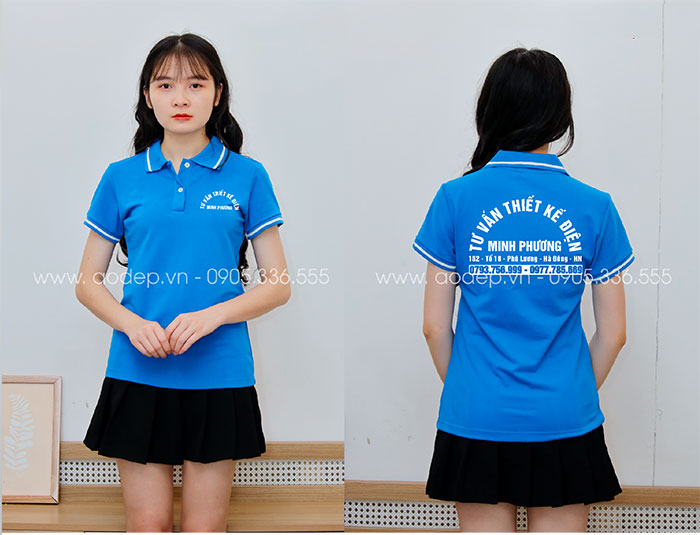 May áo phông Tư vấn thiết kế điện Minh Phương