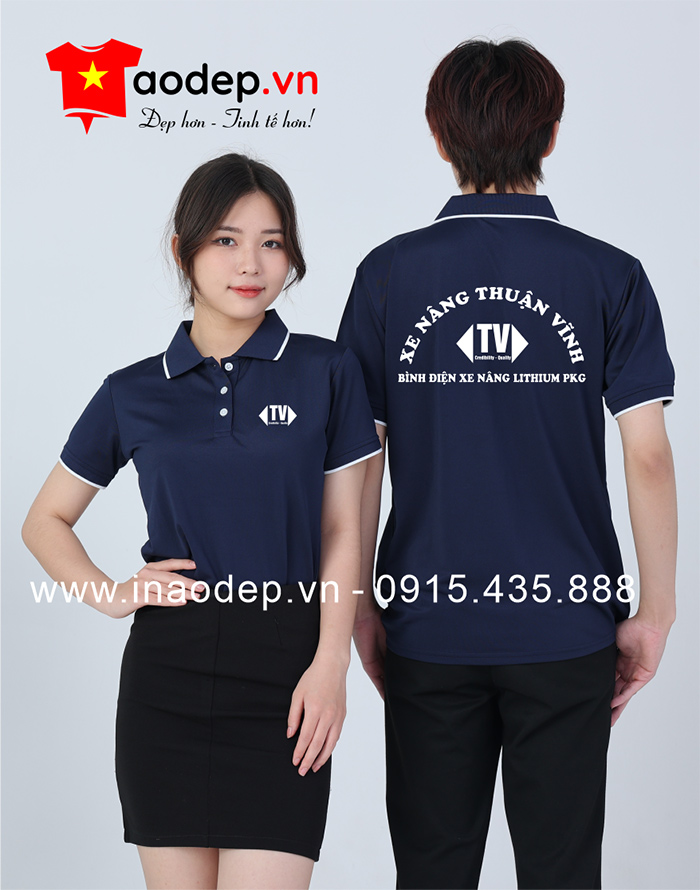 May áo phông Xe nâng Thuận Vĩnh
