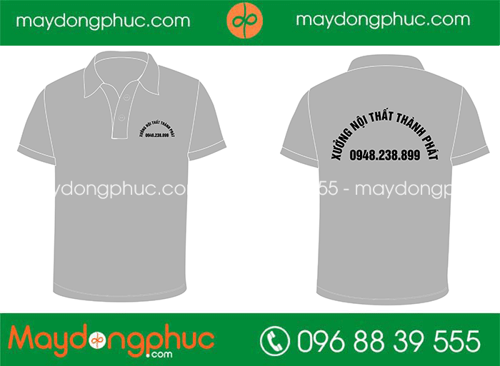May áo phông Xưởng nội thất Thành Phát