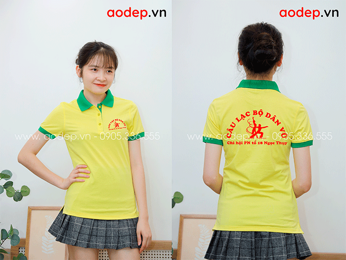 May áo polo Câu lạc bộ Dân Vũ