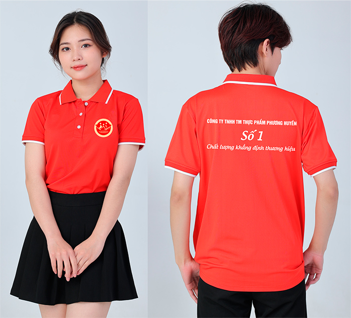 May áo polo Công ty TNHH TM Thực phẩm Phương Huyền