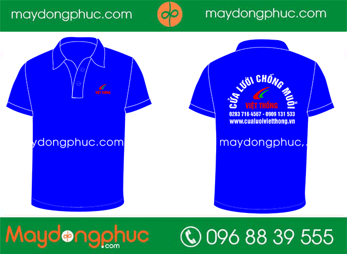 May áo polo Cửa lưới chống muỗi Việt Thống - mẫu 3