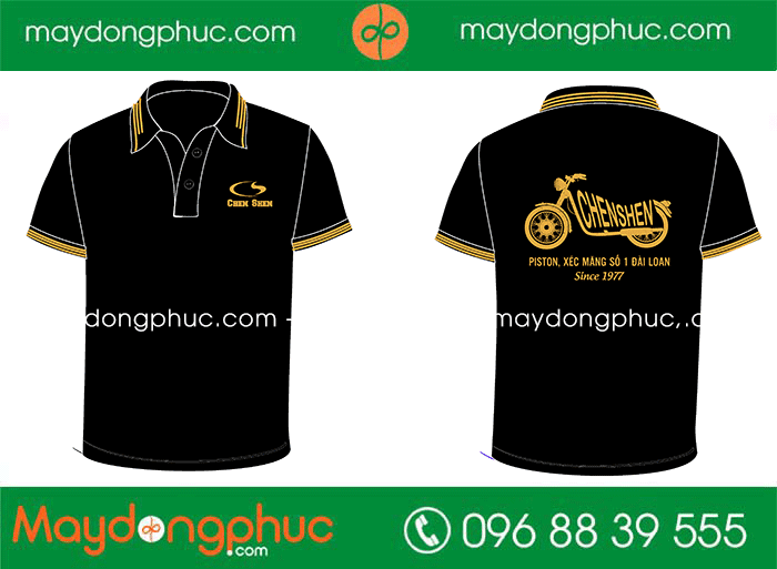 May áo polo Linh kiện xe máy ChenShen