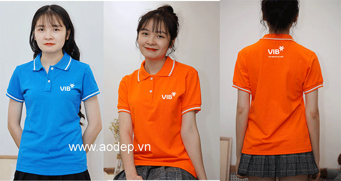 May áo polo Ngân hàng VIB