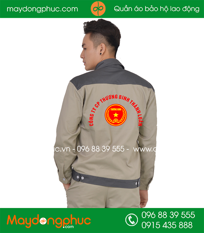 May đồng phục bảo hộ Công ty CP Thương Binh Thành Luân