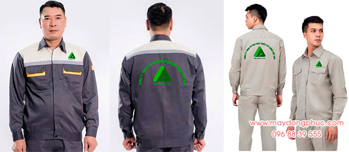 May đồng phục bảo hộ Công ty TNHH Tư vấn Phát triển xây dựng Việt Anh - mẫu 2