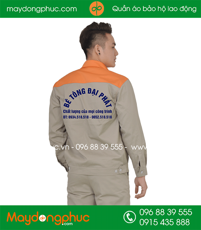 May đồng phục bảo hộ Bê tông Đại Phát