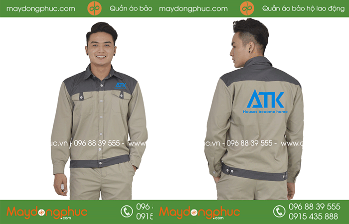 May đồng phục bảo hộ Công ty ATK