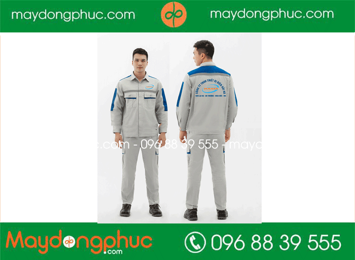 May đồng phục bảo hộ Công ty TNHH Thiết bị điện Hải Hà