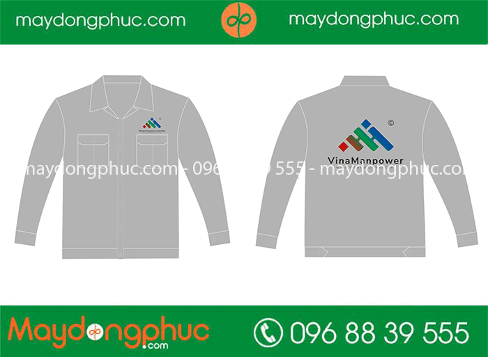 May áo bảo hộ Công ty Vina Manpower