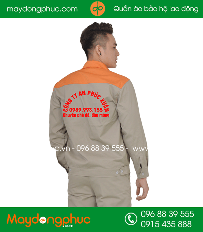 May đồng phục bảo hộ Công ty An Phúc Xuân