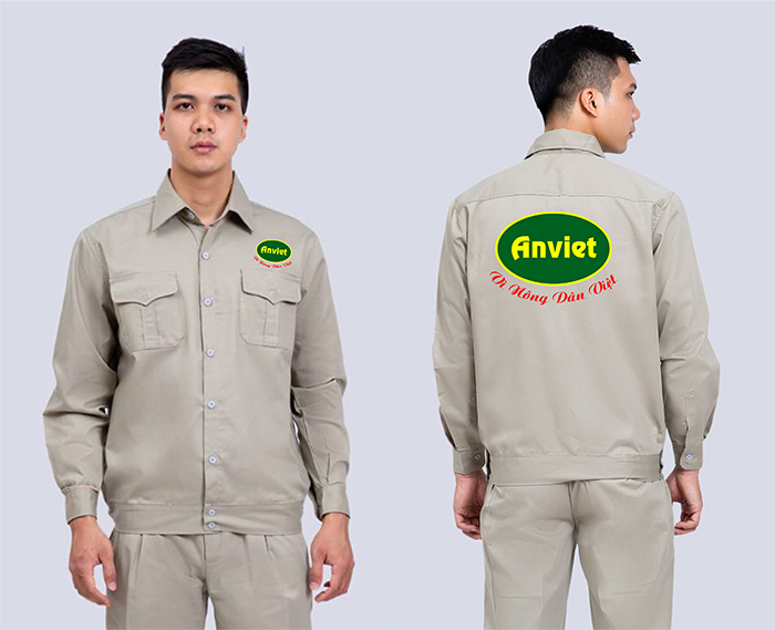 May đồng phục bảo hộ Công ty An Việt