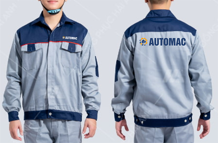 May đồng phục bảo hộ Công ty Automac