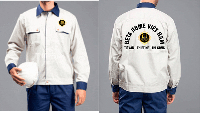 May đồng phục bảo hộ Công ty Beta Hone VietNam - mẫu 2