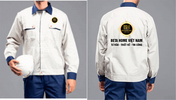 May đồng phục bảo hộ Công ty Beta Hone VietNam