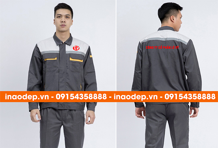 May đồng phục bảo hộ Công ty Cổ phần Lê Vỹ