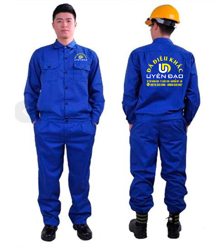 May đồng phục bảo hộ Công ty Đá điêu khắc Uyên Đạo